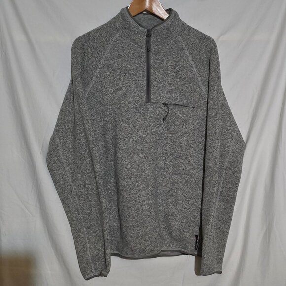 J.Crew NORDIC All Weather Designs 1/4 Zip Pullover Gray - Sz L* - Picture 1 of 6
